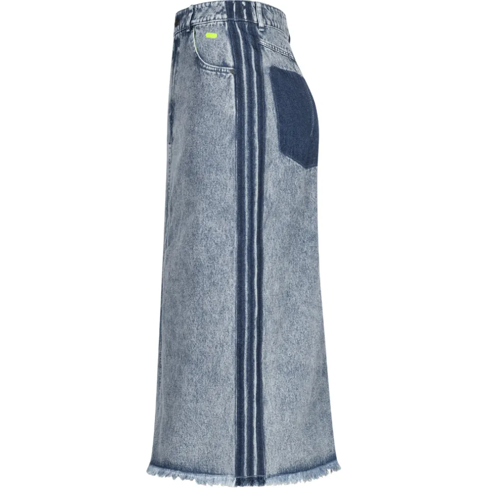 adidas Originals x KSENIA SCHNAIDER Damen Jeans Rock IW5665
