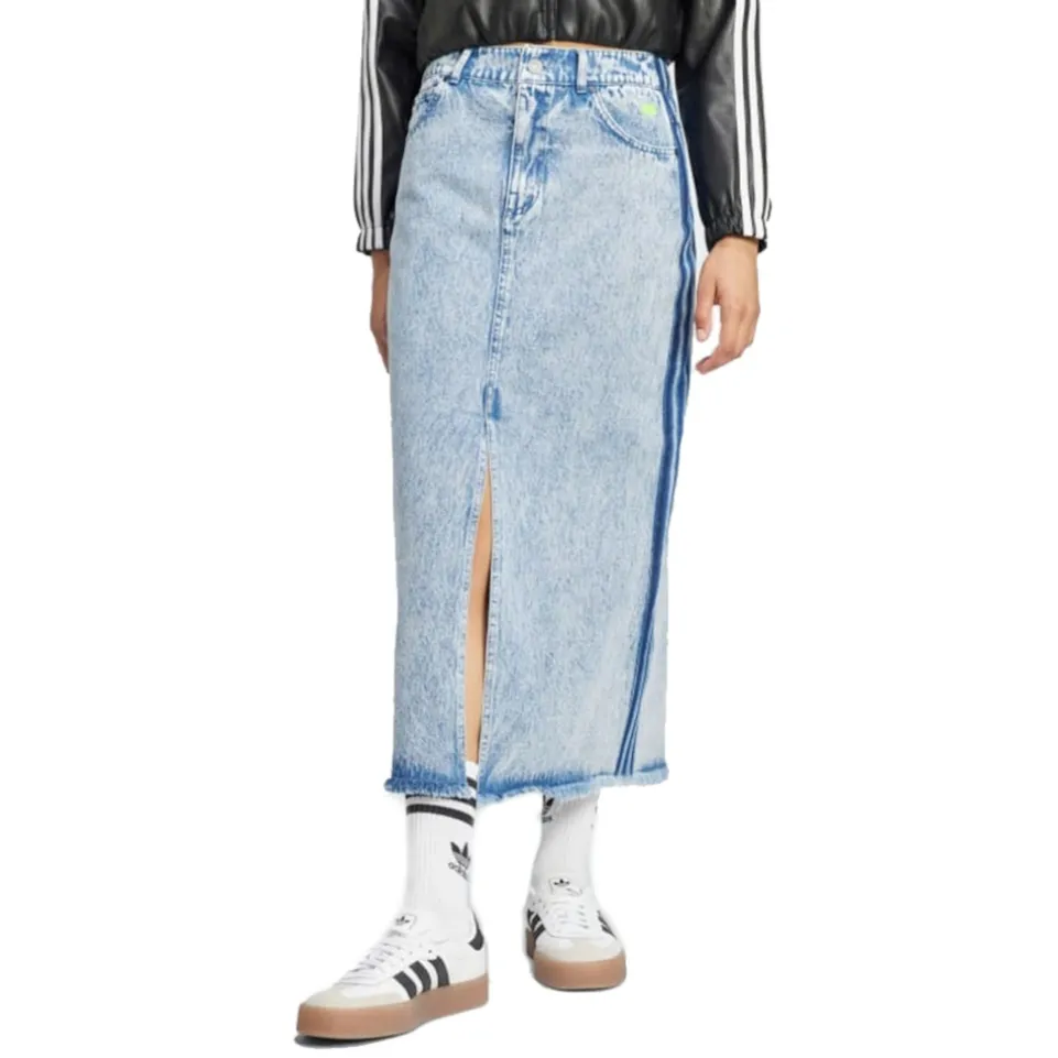 adidas Originals x KSENIA SCHNAIDER Damen Jeans Rock IW5665