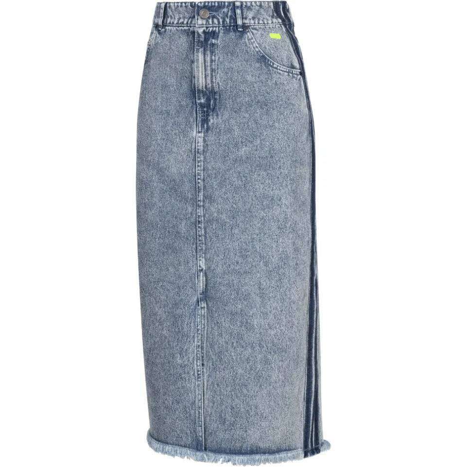 adidas Originals x KSENIA SCHNAIDER Damen Jeans Rock IW5665