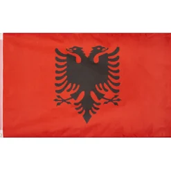 Albanien Flagge MUWO "Nations Together" 90 x 150 cm