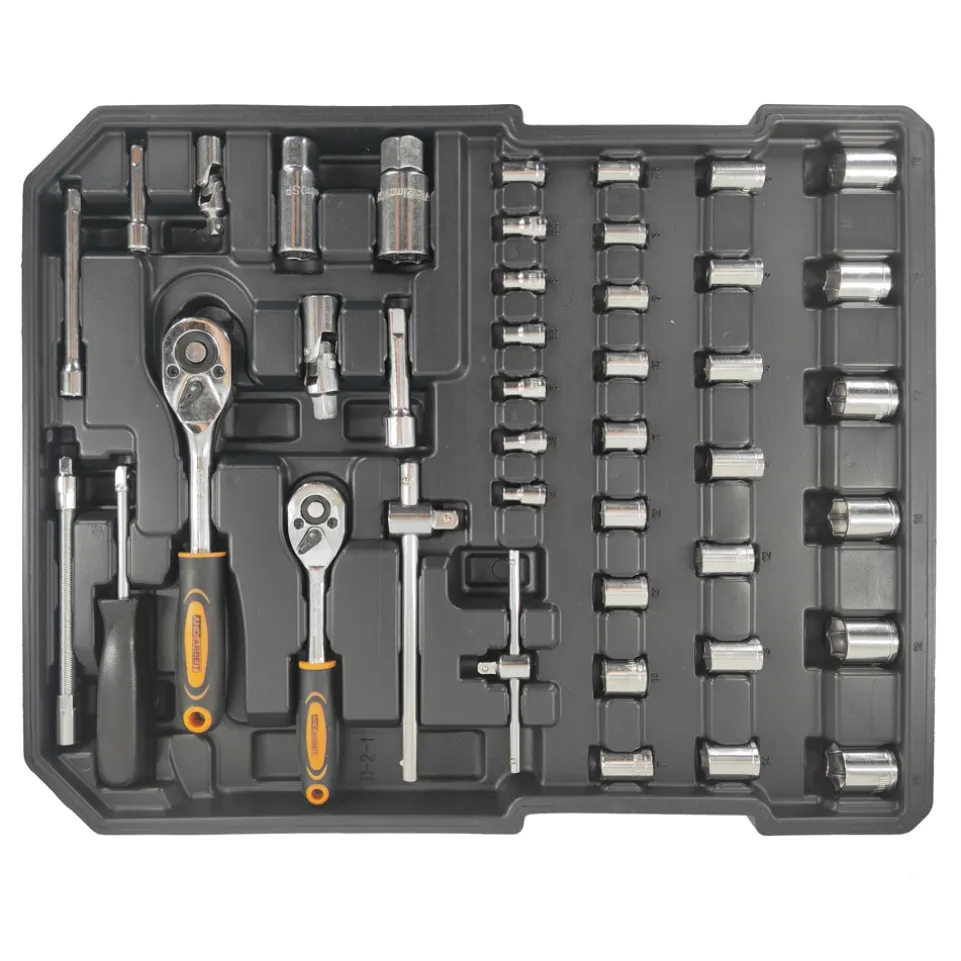 ANDIARBEIT® "Alleskönner" Werkzeugkoffer Trolley 1000-tlg. silber