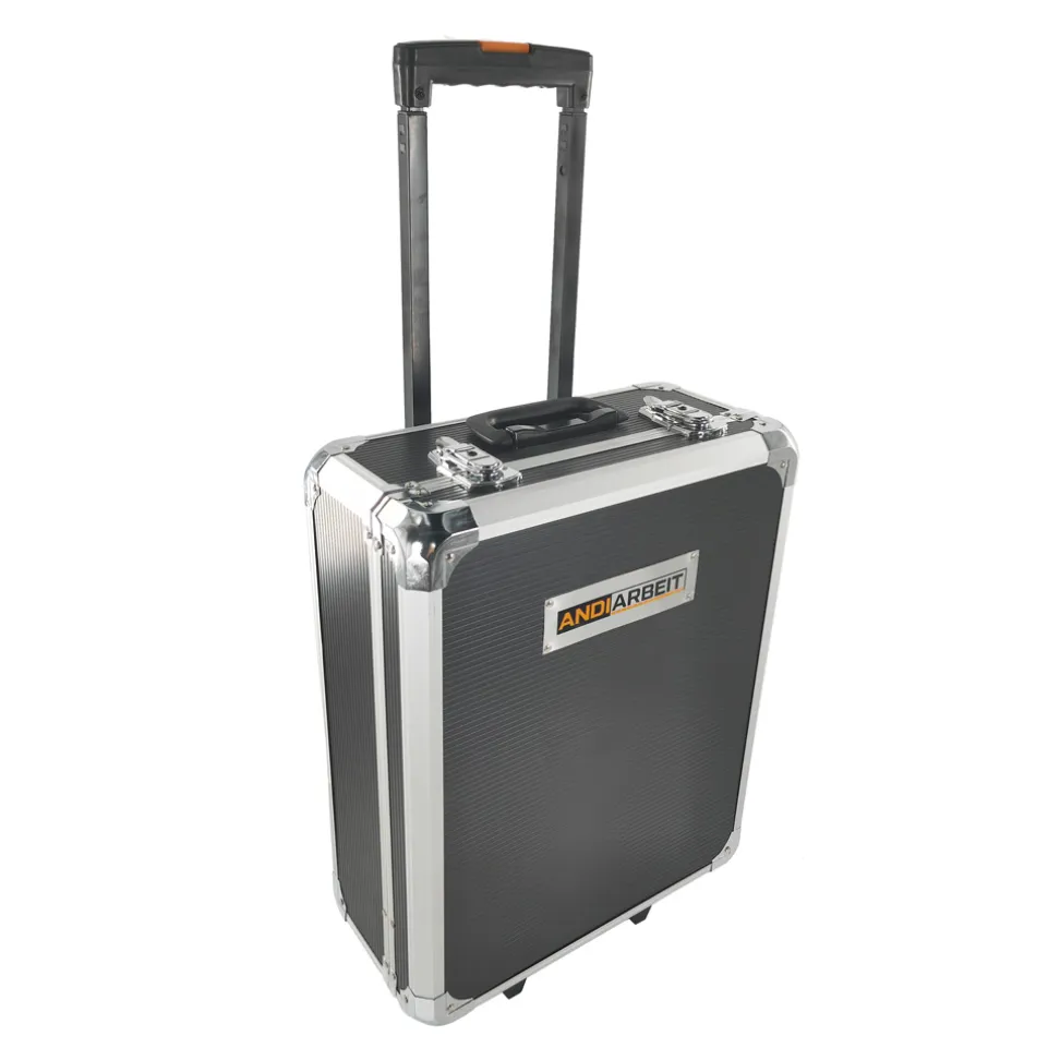 ANDIARBEIT® "Alleskönner" Werkzeugkoffer Trolley 1000-tlg. schwarz