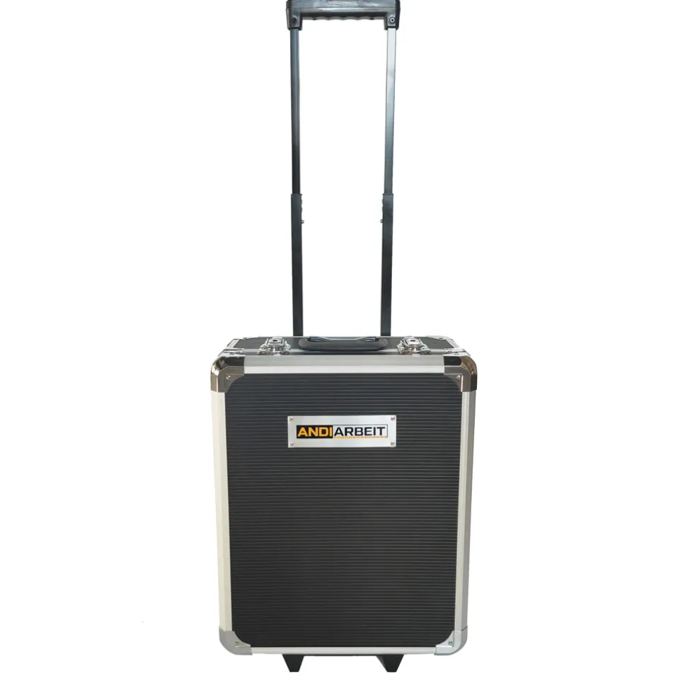 ANDIARBEIT® "Alleskönner" Werkzeugkoffer Trolley 1000-tlg. schwarz