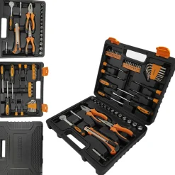 ANDIARBEIT® "Geselle" Werkzeugkoffer Set 54-tlg. schwarz