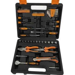 ANDIARBEIT® "Geselle" Werkzeugkoffer Set 54-tlg. schwarz