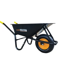 ANDIARBEIT® "Kraftpaket" Schubkarre 100 Liter schwarz