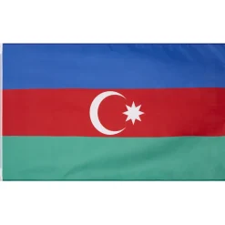 Aserbaidschan Flagge MUWO "Nations Together" 90 x 150 cm