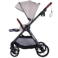 Barmøya 3-in-1 Kombi-Kinderwagen Komplettset beige