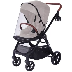 Barmøya 3-in-1 Kombi-Kinderwagen Komplettset beige