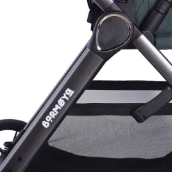 Barmøya 3-in-1 Kombi-Kinderwagen Komplettset grün