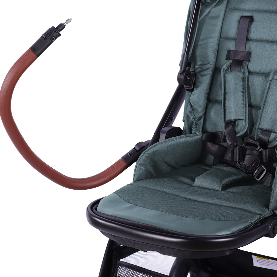 Barmøya 3-in-1 Kombi-Kinderwagen Komplettset grün