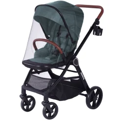 Barmøya 3-in-1 Kombi-Kinderwagen Komplettset grün
