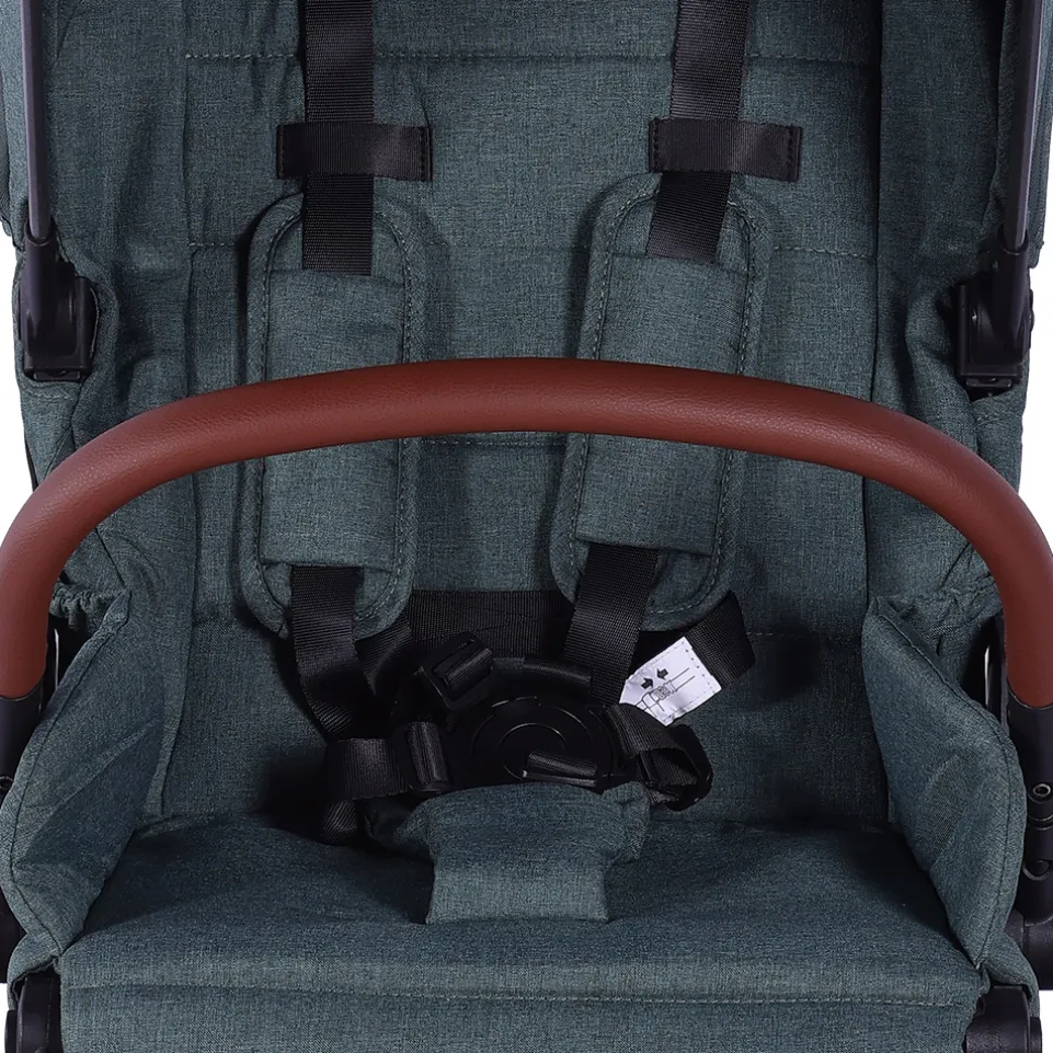 Barmøya 3-in-1 Kombi-Kinderwagen Komplettset grün
