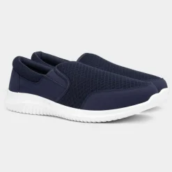 Barney Slip On Memory Foam Herren Schuhe 522039