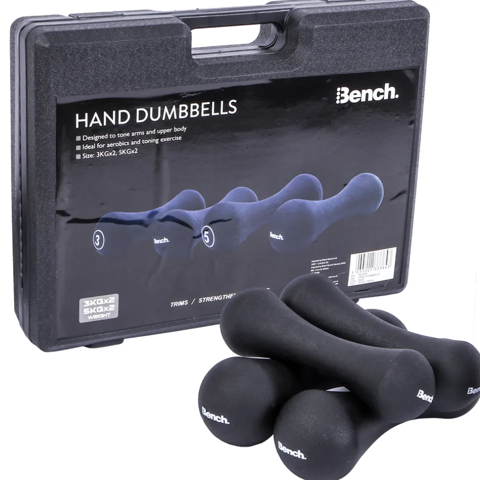 Bench Hantelset mit Koffer 2 x 3 kg und 2 x 5 kg BS2306
