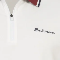BEN SHERMAN Classic Herren Polo-Shirt 0076371-SNOWWHITE