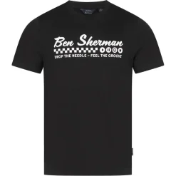BEN SHERMAN Feel the Groove Herren T-Shirt 1012965-BLACK