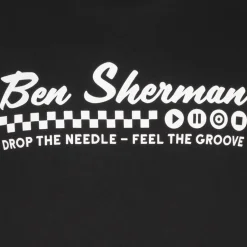 BEN SHERMAN Feel the Groove Herren T-Shirt 1012965-BLACK