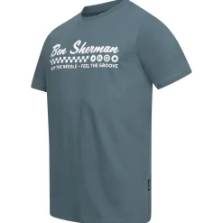 BEN SHERMAN Feel the Groove Herren T-Shirt 1012965-TEAL