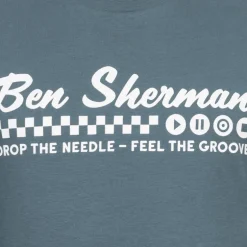 BEN SHERMAN Feel the Groove Herren T-Shirt 1012965-TEAL