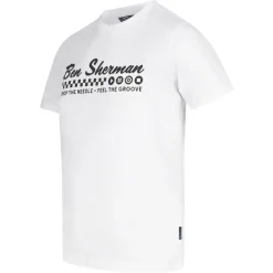 BEN SHERMAN Feel the Groove Herren T-Shirt 1012965-WHITE