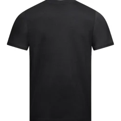 BEN SHERMAN Flocked Logo Herren T-Shirt 0076268-BLACK