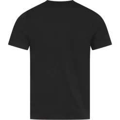 BEN SHERMAN Flocked Logo Herren T-Shirt 0076268N-BLACK