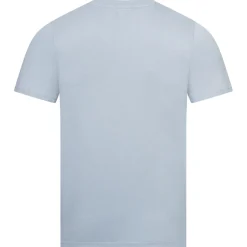 BEN SHERMAN Flocked Logo Herren T-Shirt 0076268N-ICEBLUE