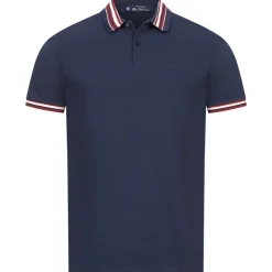 BEN SHERMAN House Collar Herren Polo-Shirt 0078169NR-DARKNAVY
