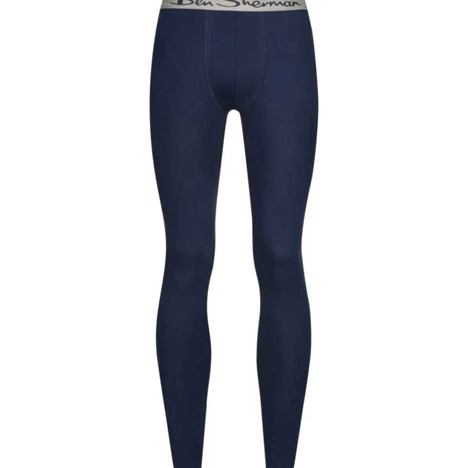 BEN SHERMAN Long John Herren lange Unterhose U5-1360-BS-NAVY