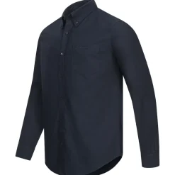 BEN SHERMAN Oxford Herren Langarm Hemd 0077857-DARKNAVY