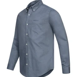 BEN SHERMAN Oxford Herren Langarm Hemd 0077857-DARKBLUE