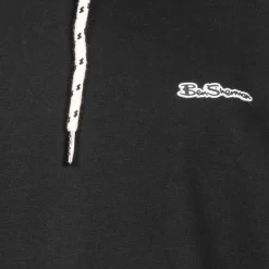 BEN SHERMAN Raised Rubber Herren Hoodie 0072157GP-BLACK