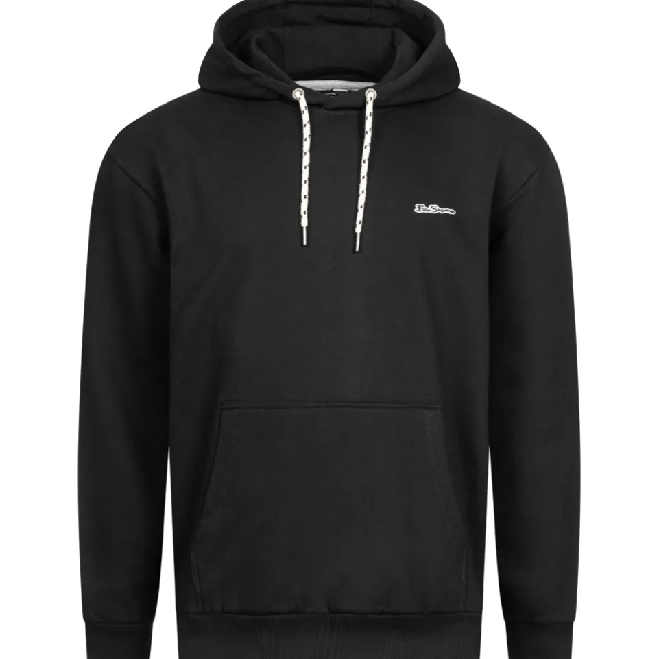 BEN SHERMAN Raised Rubber Herren Hoodie 0072157GP-BLACK