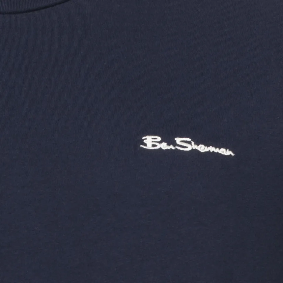 BEN SHERMAN Small Logo Herren T-Shirt 0076266-DARKNAVY