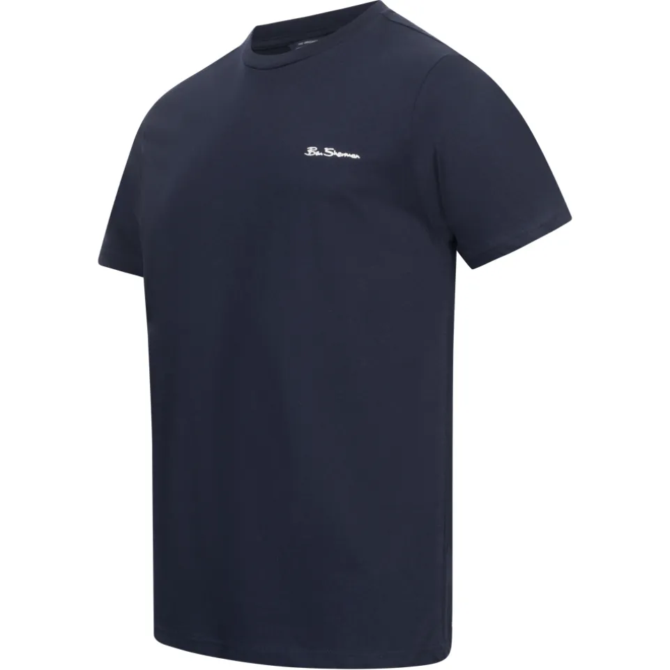 BEN SHERMAN Small Logo Herren T-Shirt 0076266-DARKNAVY