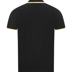 BEN SHERMAN Twin Tipped Herren Polo-Shirt 0076270NR-BLACK