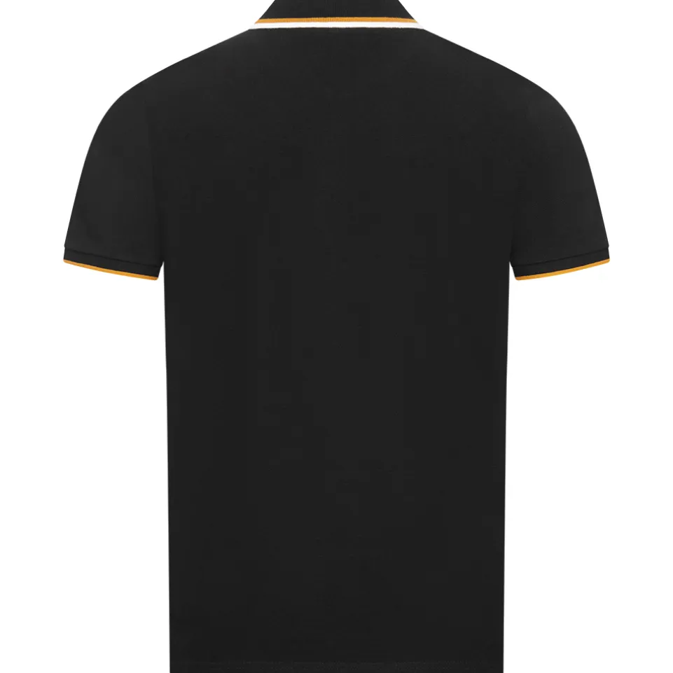 BEN SHERMAN Twin Tipped Herren Polo-Shirt 0076270NR-BLACK