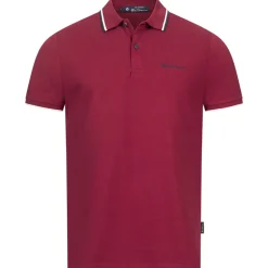 BEN SHERMAN Twin Tipped Herren Polo-Shirt 0076270NR-RED