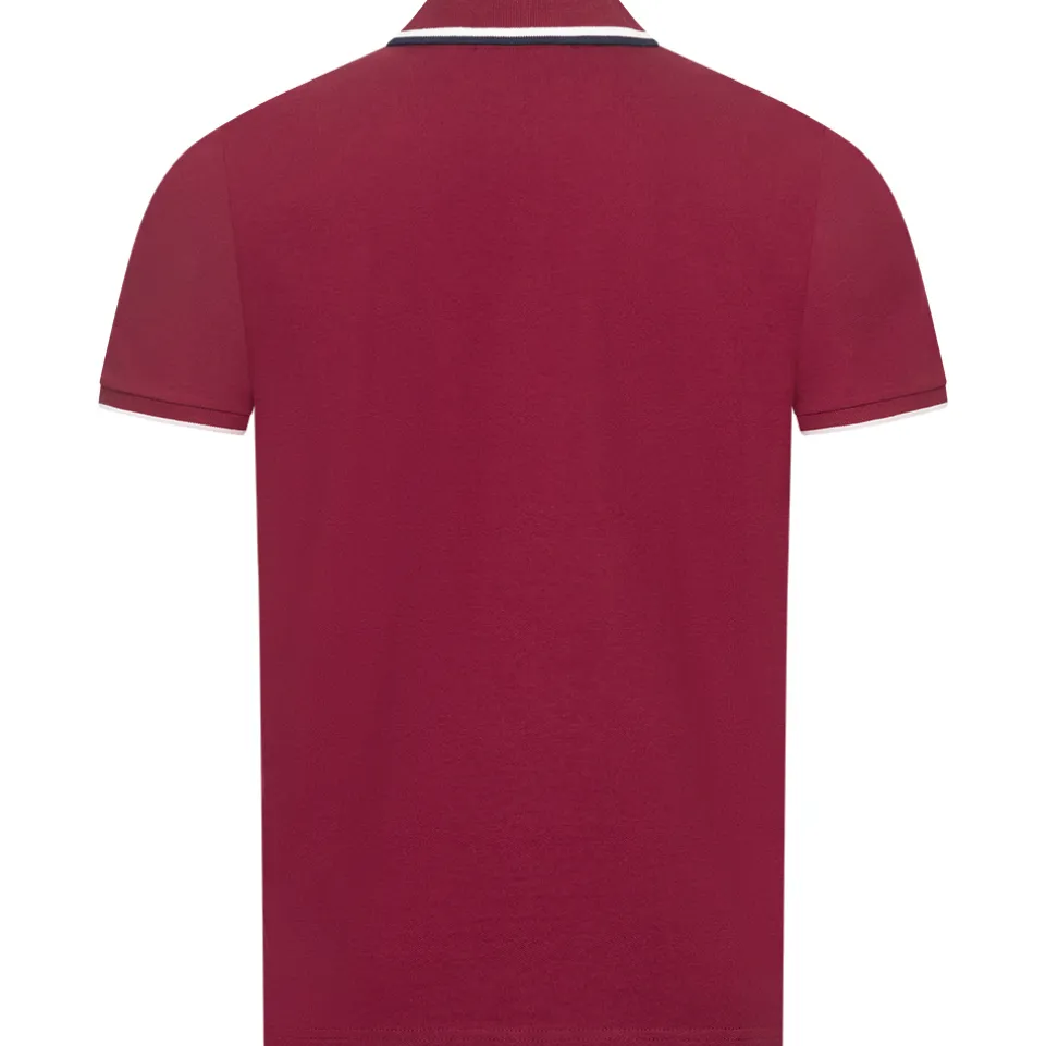 BEN SHERMAN Twin Tipped Herren Polo-Shirt 0076270NR-RED