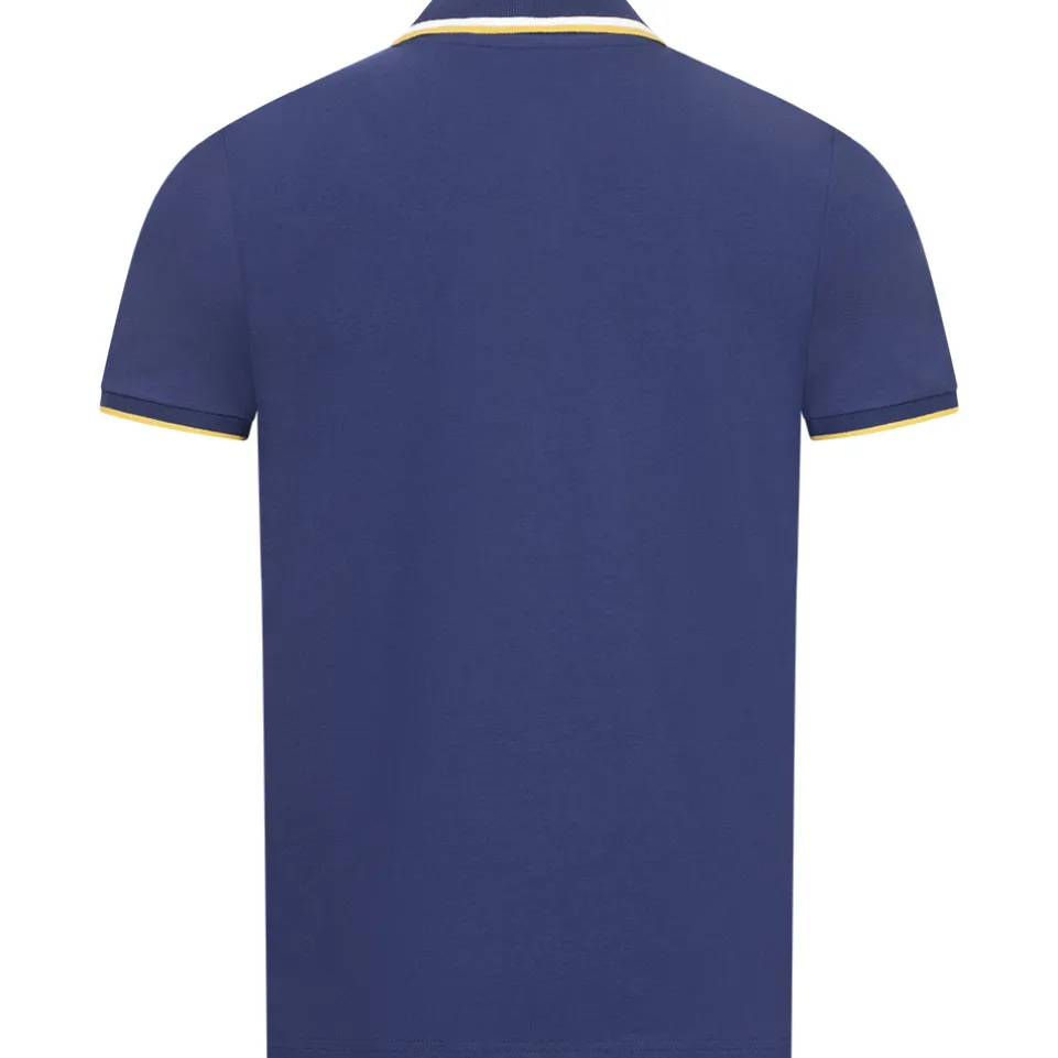 BEN SHERMAN Twin Tipped Herren Polo-Shirt 0076270NR-TwilightDenim