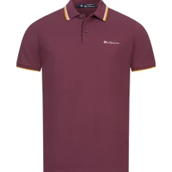 BEN SHERMAN Twin Tipped Herren Polo-Shirt 0076270N-PORT