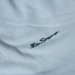 BEN SHERMAN Twin Tipped Herren Polo-Shirt 0076270-ICEBLUE