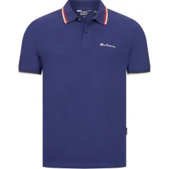 BEN SHERMAN Twin Tipped Herren Polo-Shirt 0076270-TWILIGHTDENIM