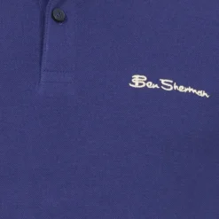 BEN SHERMAN Twin Tipped Herren Polo-Shirt 0076270-TWILIGHTDENIM