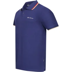 BEN SHERMAN Twin Tipped Herren Polo-Shirt 0076270-TWILIGHTDENIM