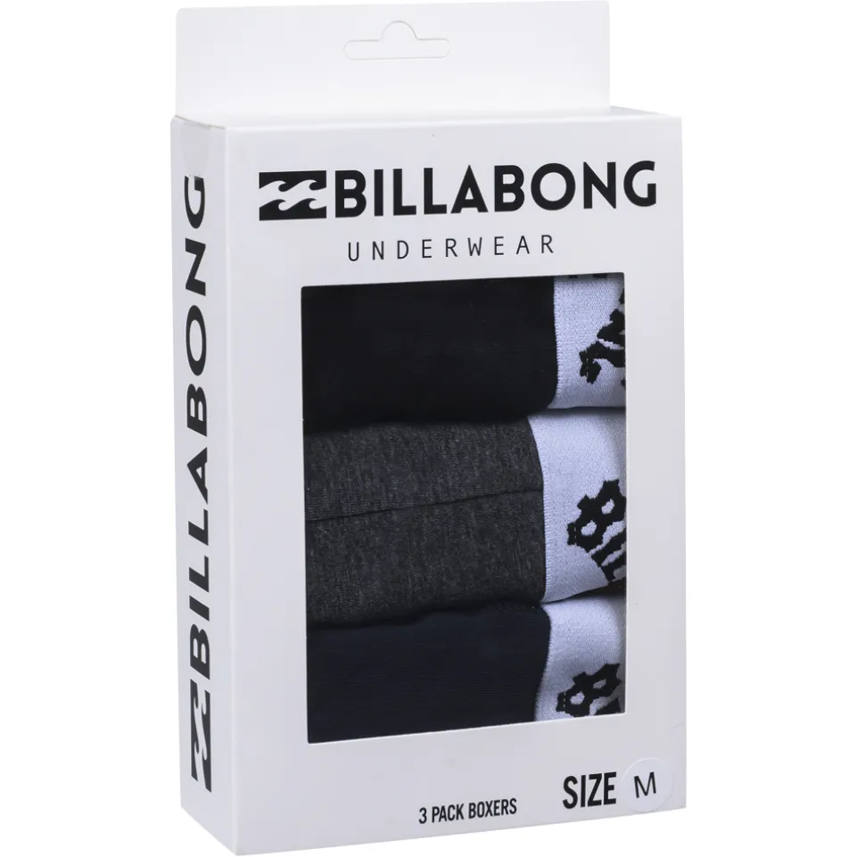 Billabong Herren Boxershorts 3er-Pack BG-04
