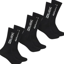 Billabong Unisex Crew Tennis Socken 3 Paar schwarz BG-02 CREW