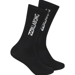Billabong Unisex Crew Tennis Socken 3 Paar schwarz BG-02 CREW