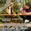 BIXENTE Bierzeltgarnitur 170 cm klappbar inkl. Schirmhalterung 3-tlg. Set